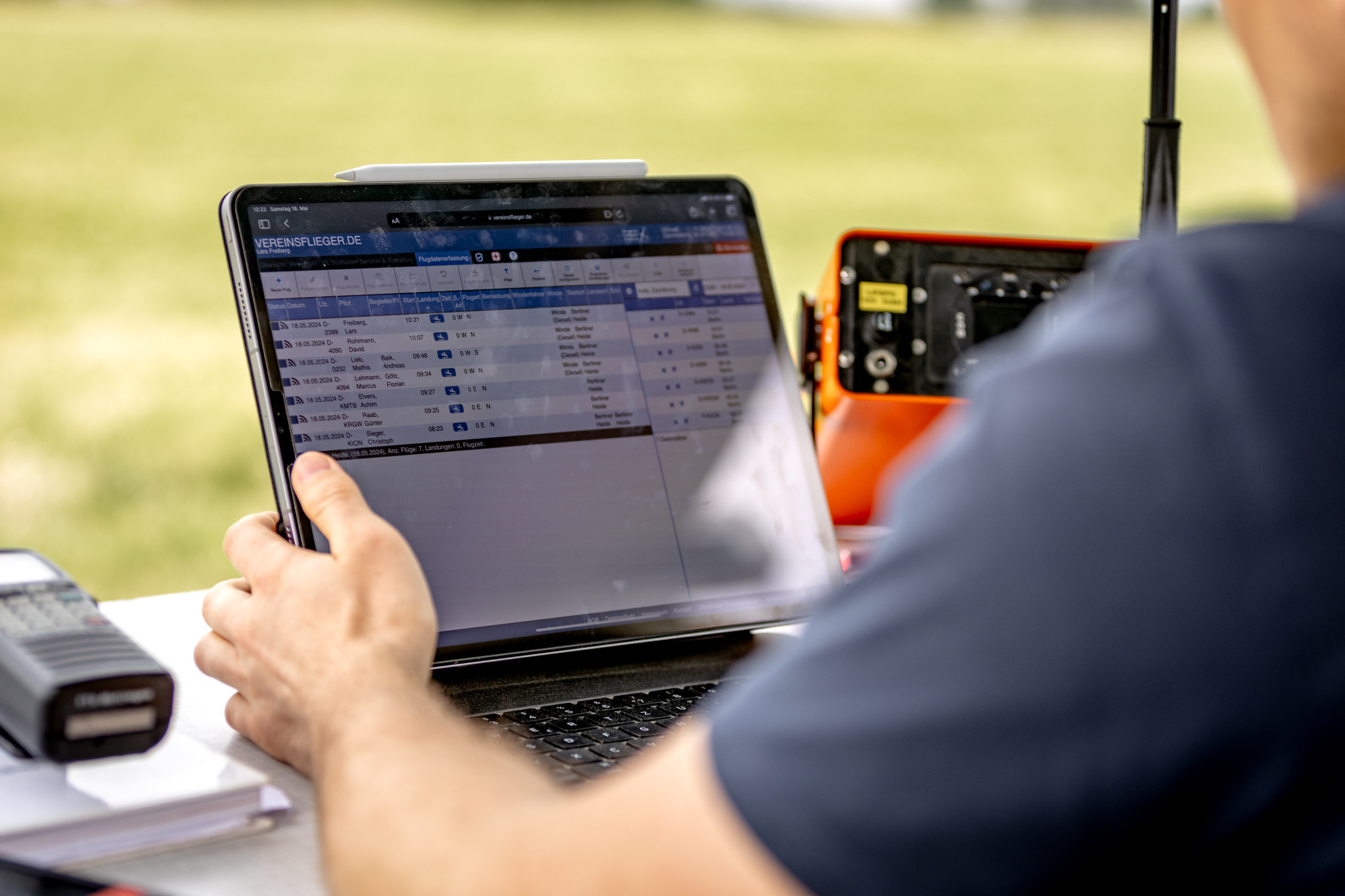 Digitaler Start mit Vereinsflieger