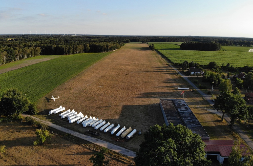 Großzügiges Fluggelände Berliner Heide